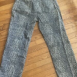 Pull&Bear Animal Print Trousers
